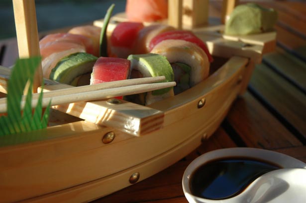 witch's rock surf camp sushi eat at joe's