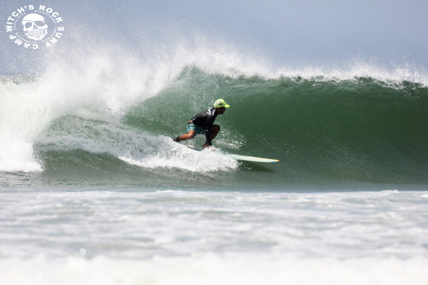WRSC Instructor, Ariel, drawing the best line with a little shade. 