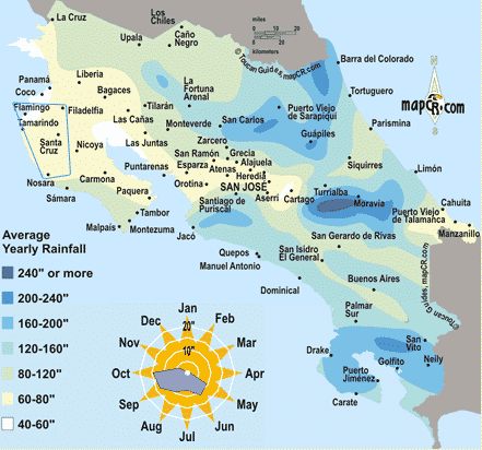 Read more about the article How Rainy is “Rainy Season?”- What to expect during Costa Rica’s green months.