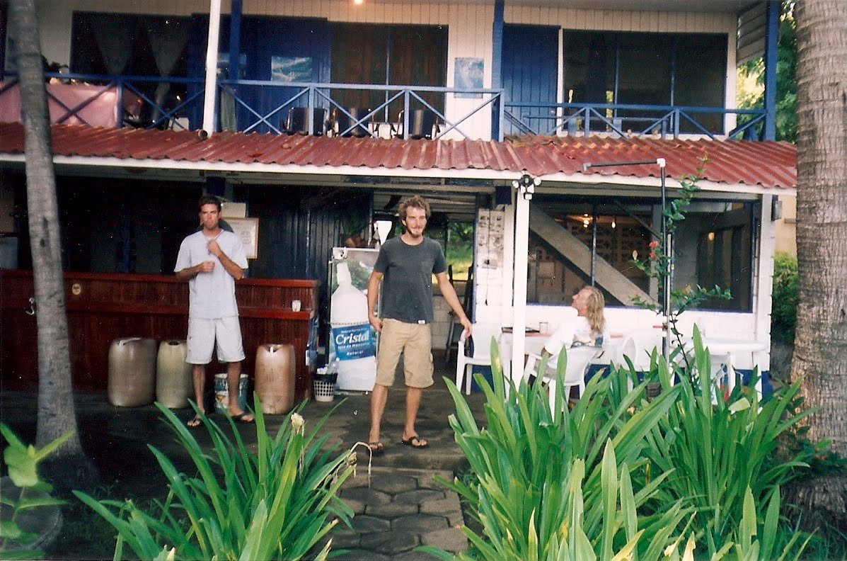 Joe and Holly quickly found this little six-bedroom beach shack in Playas del Coco and rented out four of the rooms to guests. They purchased a panga boat to run daily trips to Witch's Rock and Ollie's point. As for the guests who wanted to learn to surf, Joe and Holly quickly learned about the perfect beginner waves in Tamarindo, and so the next chapter began..
