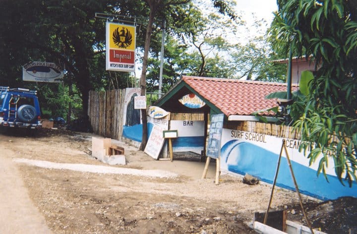 In October 2001, Joe and Holly found the perfect beach house in Tamarindo where they opened a small restaurant and housed guests who wanted to surf. Rustic is not even the right description of how rustic your experience truly was. Without the Liberia Airport, our guests could only fly into San Jose and either drive here themselves, or catch a puddle-jumper flight into the tiny Tamarindo airport where we would pick you up. Stall-outs and brake failures were very common in the beginning. One time, former driver, Shawna (now the head of sales /reservations) broke through the bamboo wall and crashed right into the restaurant. Talk about door to door service..