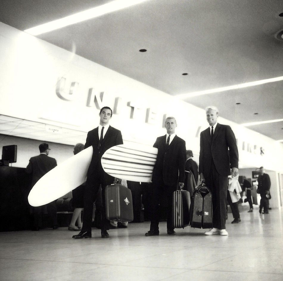 What a surf trip in 1963 might have looked like
