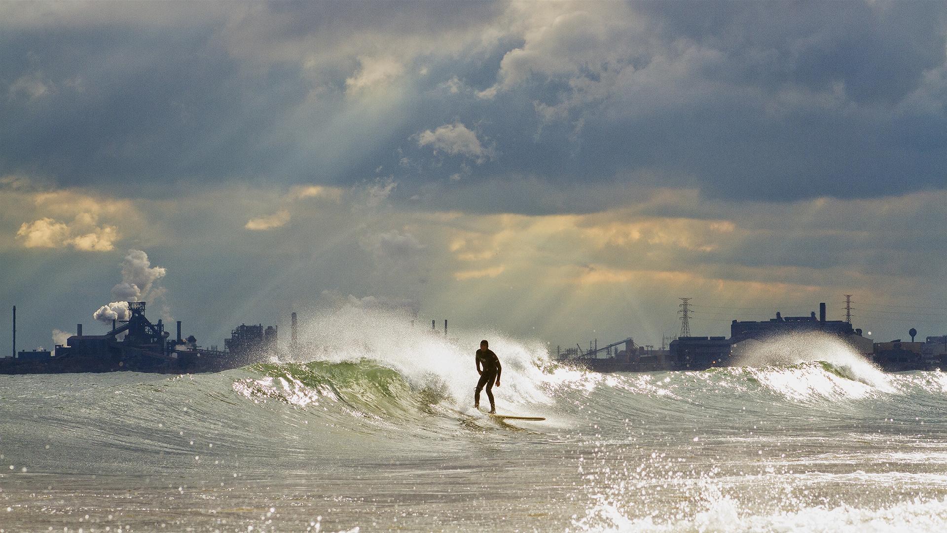 Read more about the article Get Out & Surf Podcast #49 | Chicago Surfrider vs. US Steel