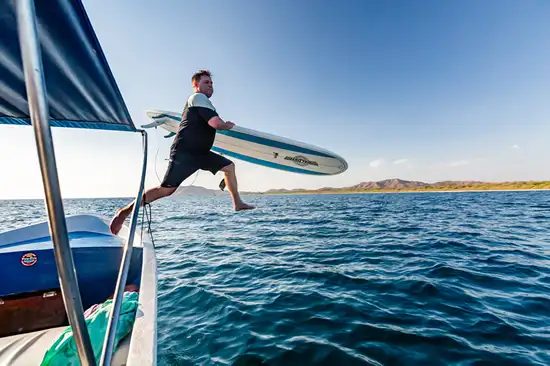 The best Costa Rica surfing tours. Jump off a boat and straight into the surf.