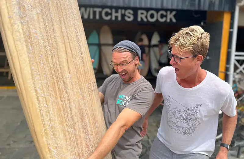 tj pro surf review demo center wrsc official Costa Rica Taylor Jensen Joe Walsh Niki Hurren witchsrocksurfcamp