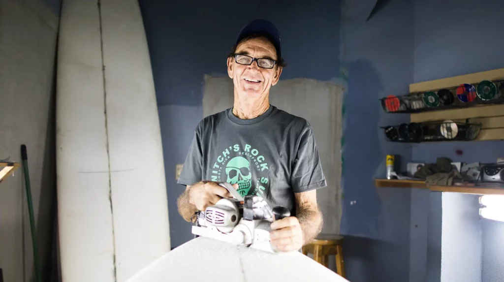 Robert August Shaping Favorite Witchsrocksurfcamp Tamarindo Costa Rica