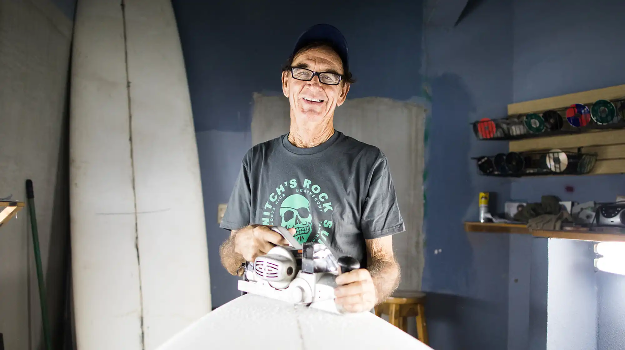 Robert August Shaping Favorite Witchsrocksurfcamp Tamarindo Costa Rica