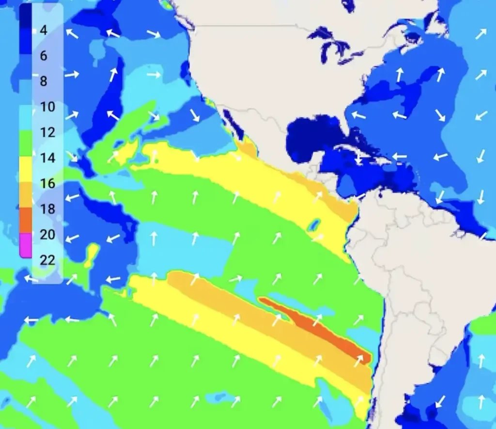 Witchs Rock Surf Camp South Pacific Swell Season Costa Rica Tamarindo Surf Captain
