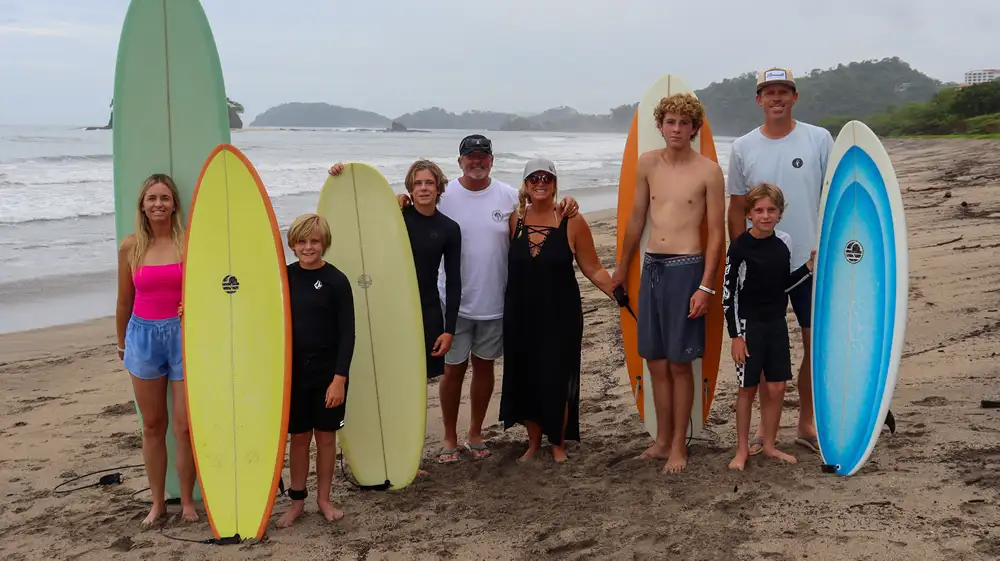 Tamarindo Family Costa Rica Surf Camp Vacation