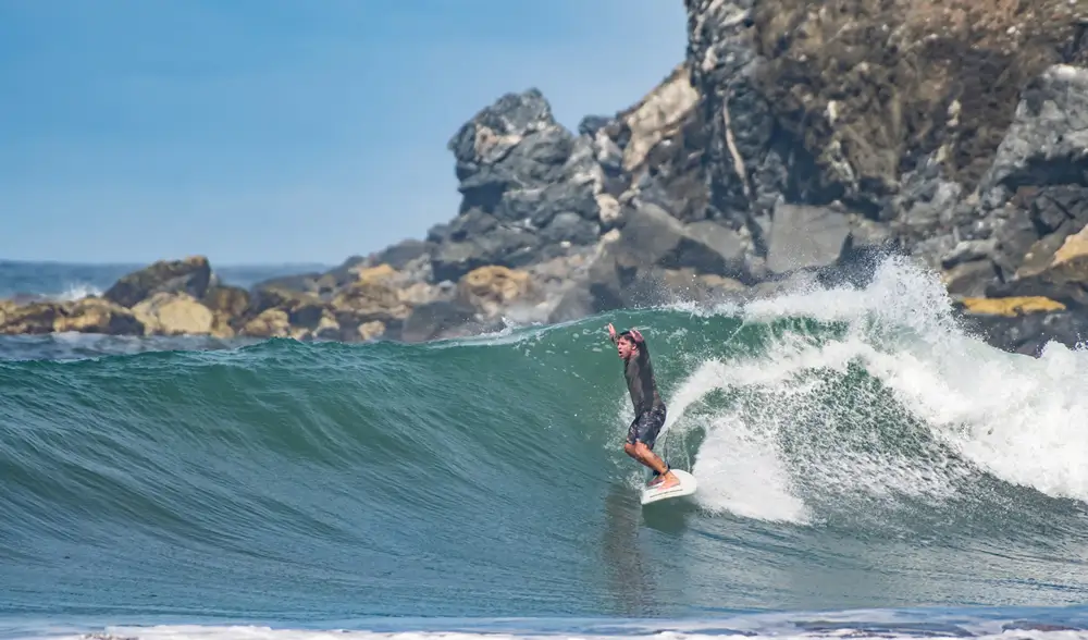 Green Season Surf Witchs Rock Clean Wave May