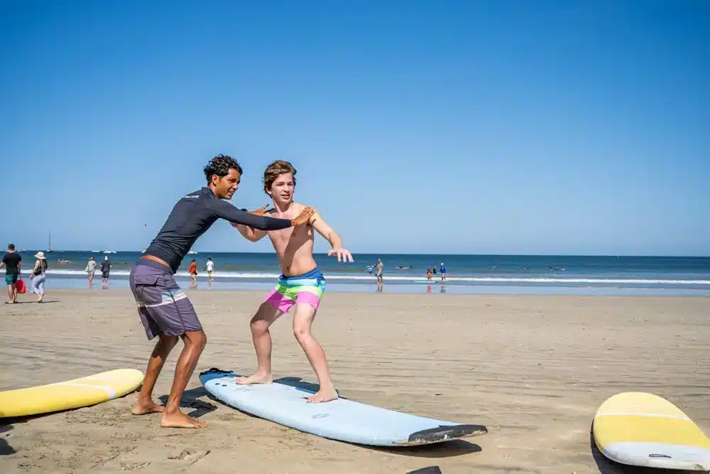 Beginner Surf Lessons in Tamarindo
